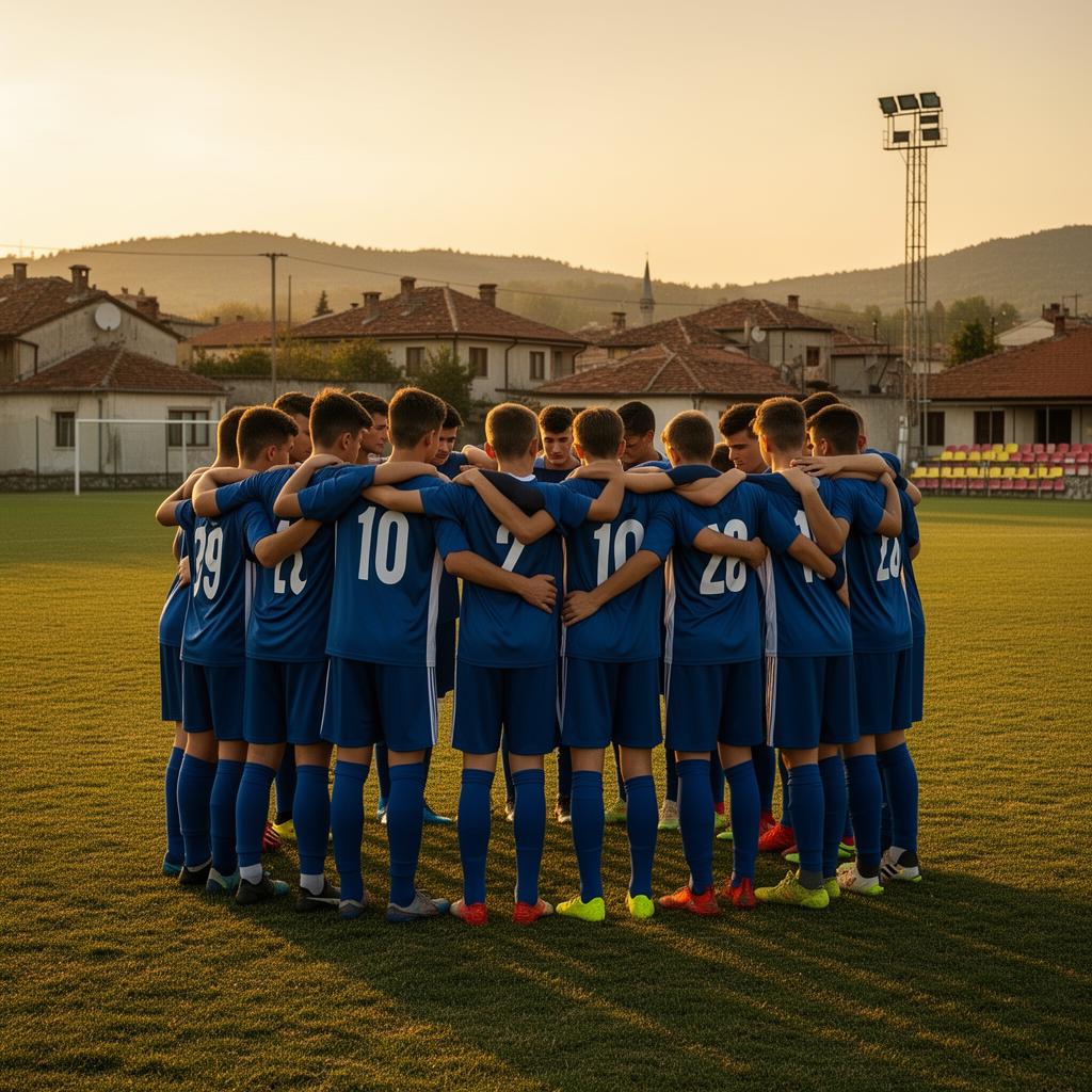 Lokalni sportski klub na terenu